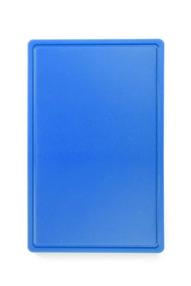 HENDI Schneidbrett HACCP Gastronorm 1 / 1 – GN 1 / 1 – Blau – 530 × 325 mm – Rechteckig