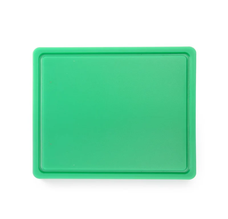 HENDI Schneidbretter HACCP Gastronorm 1 / 2 – GN 1 / 2 – Grün – 325 × 265 mm – Rechteckig
