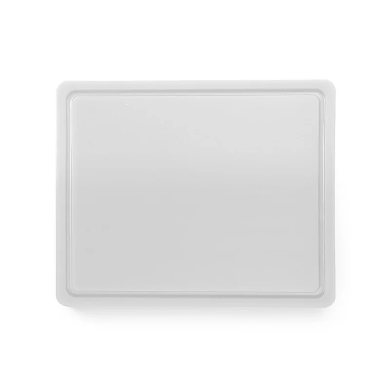 HENDI Schneidbretter HACCP Gastronorm 1 / 2 – GN 1 / 2 – Weiß – 325 × 265 mm – Rechteckig