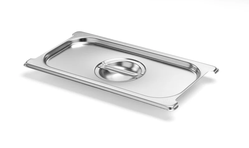HENDI Gastronorm Deckel mit Griffaussparung – Budget Line – GN 1 / 3 – 325 × 176 mm