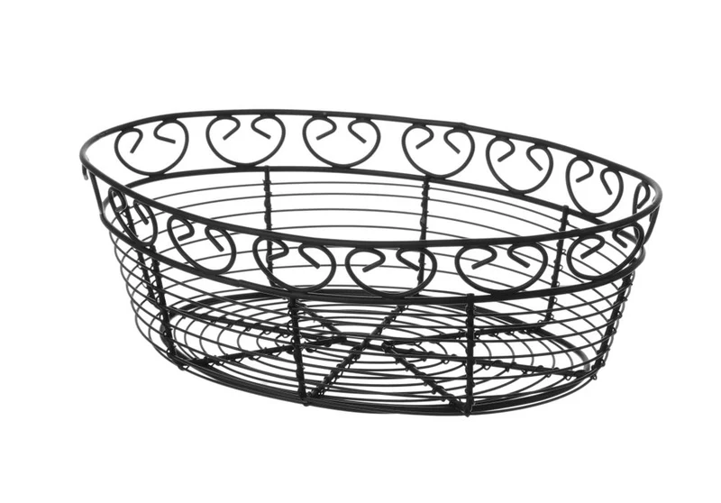 HENDI Drahtkorb Deco – oval – 255 × 160 × 80 mm