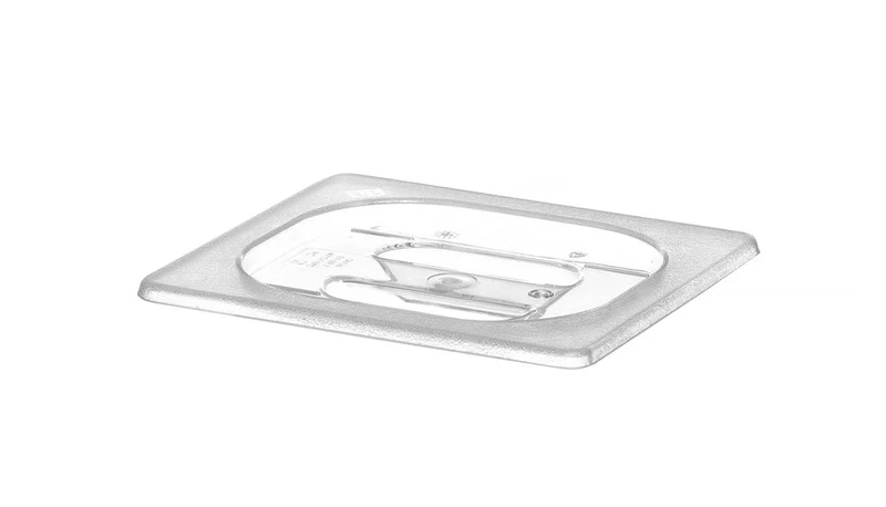 HENDI Gastronorm-Deckel – GN 1 / 6 – Transparent – 176 × 162 mm