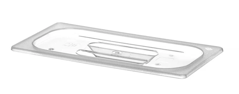 HENDI Gastronorm-Deckel – GN 1 / 3 – Transparent – 325 × 176 mm