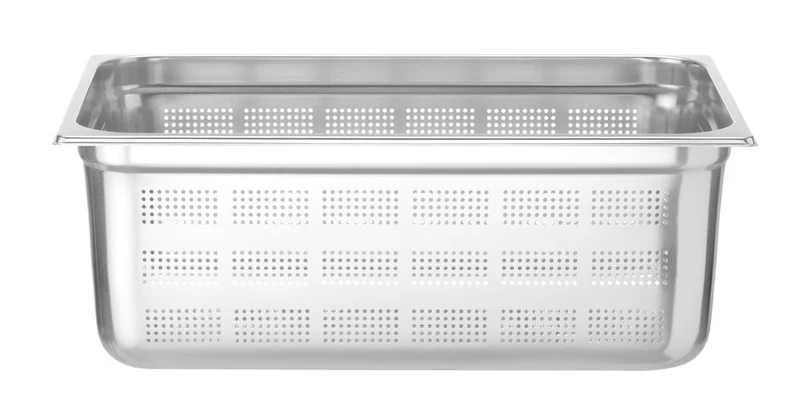HENDI Behälter GN 1 / 1 perforiert – Profi Line – GN 1 / 1 – 28 l – (H)200 mm