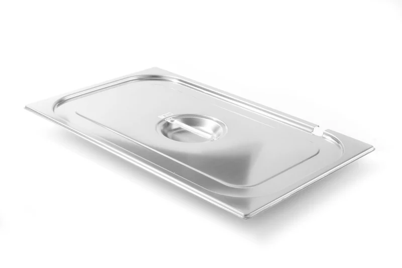 HENDI Gastronorm-Deckel mit Löffelaussparung – Kitchen Line – GN 1 / 1 – 530 × 325 mm