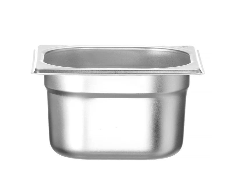 HENDI Gastronorm-Behälter 1 / 6 – Budget Line – GN 1 / 6 – 1,6 l – 176 × 162 × 100 mm
