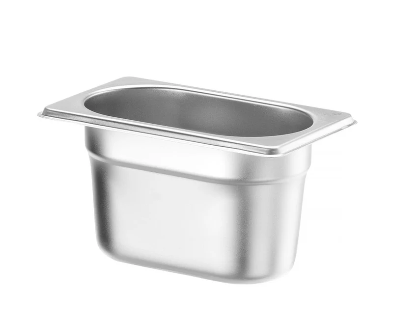 HENDI Gastronorm-Behälter 1 / 9 – Budget Line – GN 1 / 9 – 1 l – 176 × 108 × 100 mm