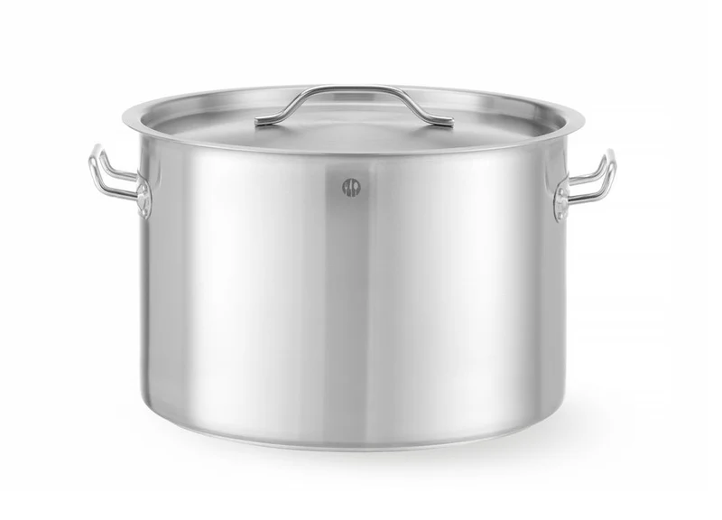 HENDI Hoher Schmortopf – mit Deckel – Budget Line – 36 l – Ø 360 × H 360 mm