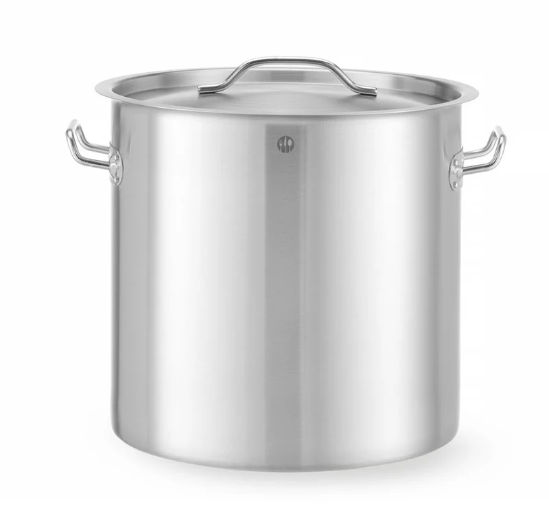 HENDI Hoher Schmortopf – mit Deckel – Budget Line – 25 l – Ø 345 × H 350 mm
