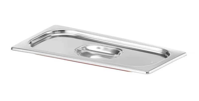 HENDI Gastronorm-Deckel mit Silikonrand – Profi Line – GN 1 / 3 – 325 × 176 mm