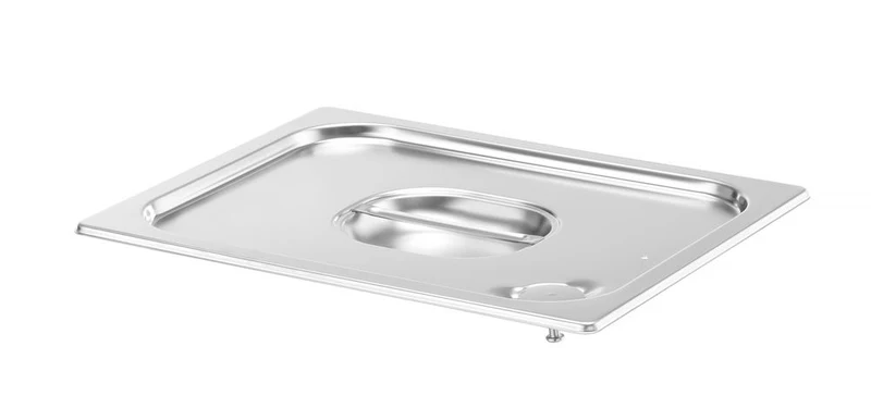 HENDI Gastronorm-Deckel mit Silikonrand – Profi Line – GN 1 / 2 – 265 × 325 mm