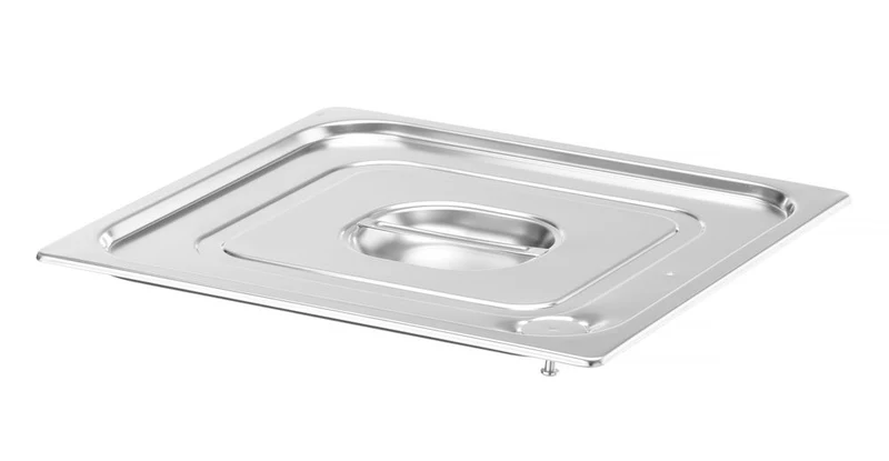 HENDI Gastronorm-Deckel mit Silikonrand – Profi Line – GN 2 / 3 – 354 × 325 mm