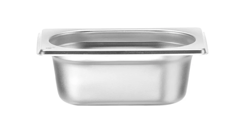 HENDI Gastronorm-Behälter 1 / 9 – Budget Line – GN 1 / 9 – 0,6 l – 176 × 108 × 65 mm
