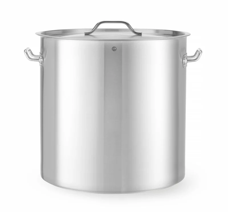 HENDI Hoher Schmortopf – mit Deckel – Budget Line – 71 l – Ø 450 × H 450 mm