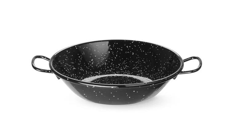HENDI Paellaschüssel – emailliert – 0,42 l – Ø 185 × H 43 mm