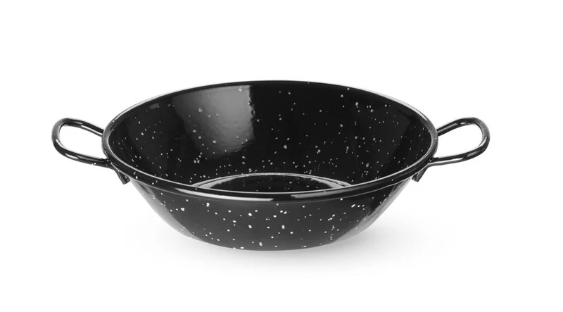 HENDI Paellaschüssel – emailliert – 0,3 l – Ø 170 × H 40 mm