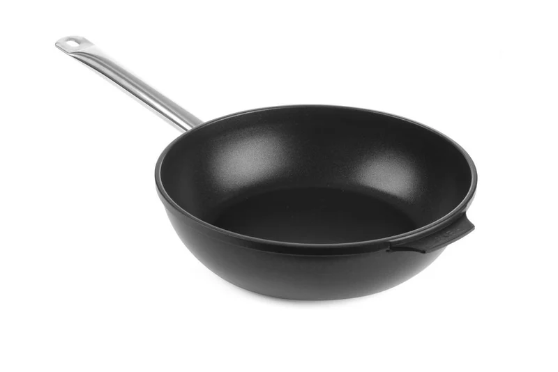 HENDI Bratpfanne - extra hoch Titanium Professional – Titanium professional – Ø 280 × H 85 mm