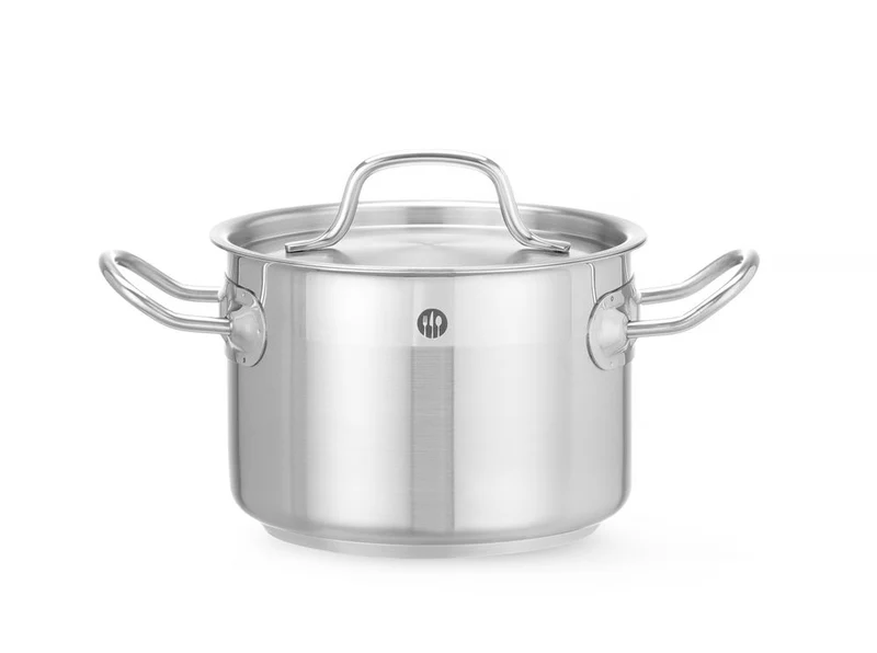 HENDI Kochtopf – mittel - mit Deckel – Profi Line – 2,1 l – Ø 160 × H 110 mm