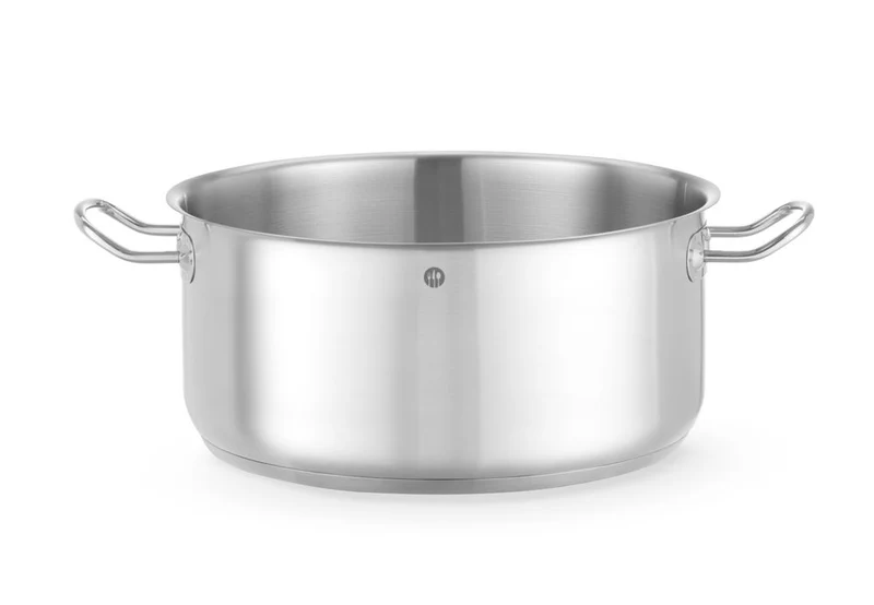 HENDI Kochtopf – niedrig - ohne Deckel – Kitchen Line – 11,9 l – Ø 320 × H 150 mm