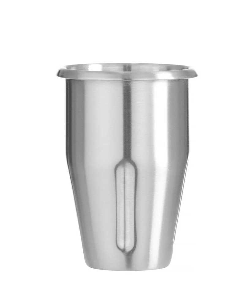 HENDI Edelstahlbecher für Milchshake-Mixer - Design by Bronwasser – 0,5 l – Ø 113 × H 160 mm