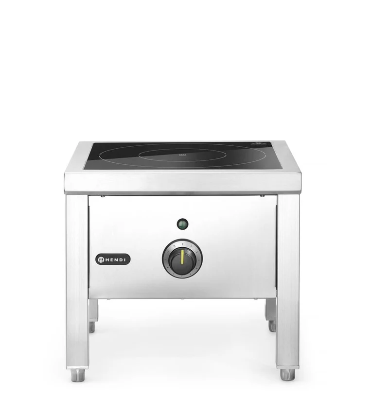 HENDI Hockerkocher – Induktion – 400 V / 5000 W – 422 × 400 × 366 mm