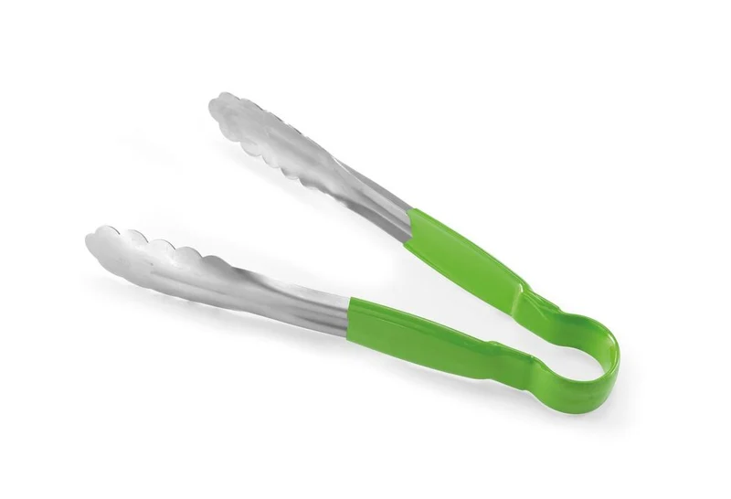 HENDI Servierzange HACCP 300 mm – Grün – 300 mm