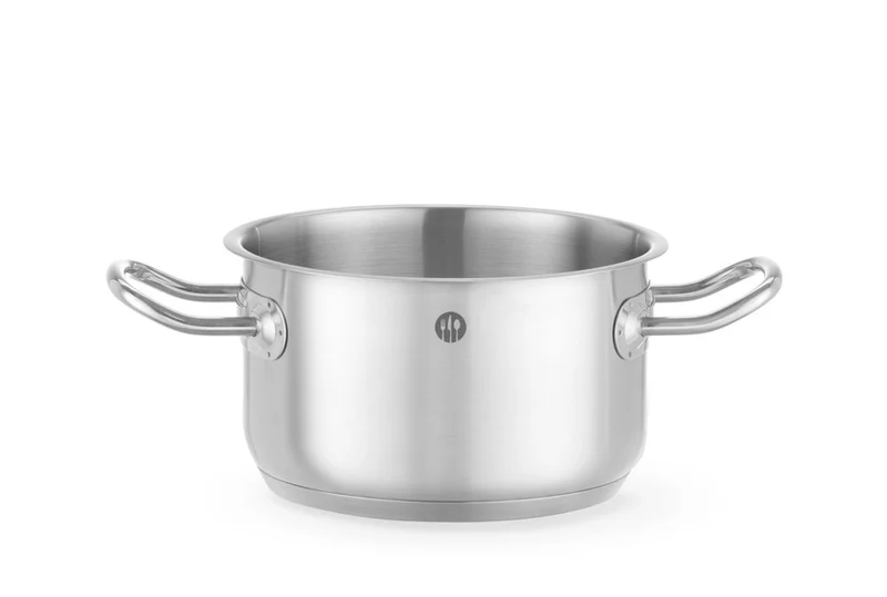 HENDI Schmortopf Mittel - ohne Deckel – Kitchen Line – 1,8 l – Ø 160 × H 95 mm