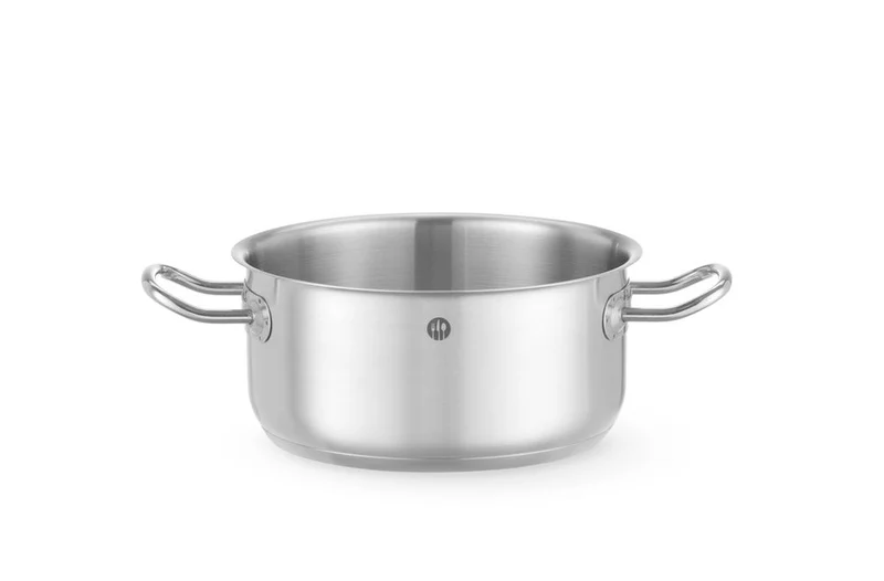HENDI Kochtopf – niedrig - ohne Deckel – Kitchen Line – 2,9 l – Ø 200 × H 95 mm