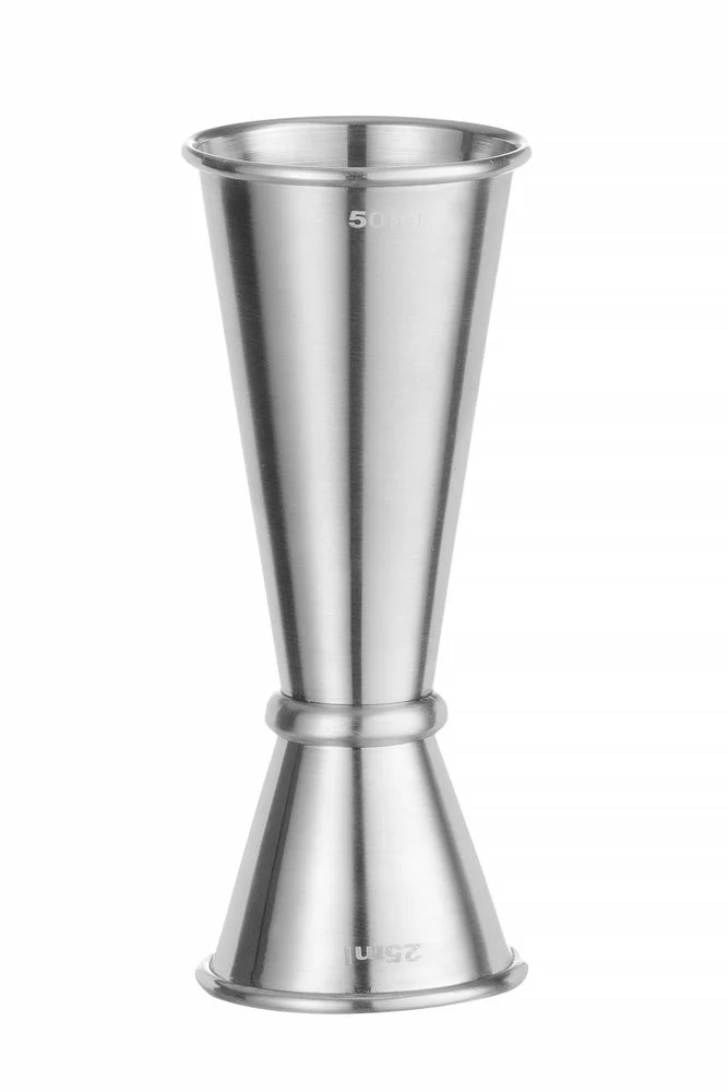 BarUp Jigger 25 / 50 ml – Ø 44 × H 110 mm