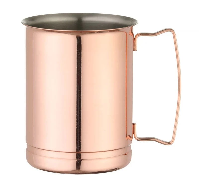 BarUp Cocktailbecher – Bierbecher – 0,4 l – Kupfer – Ø 85 × H 105 mm