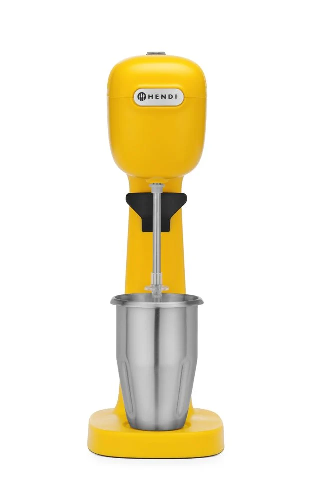 HENDI Milchshake-Mixer – designed by Robert Bronwasser – Gelb – 230 V / 400 W – 170 × 196 × 490 mm