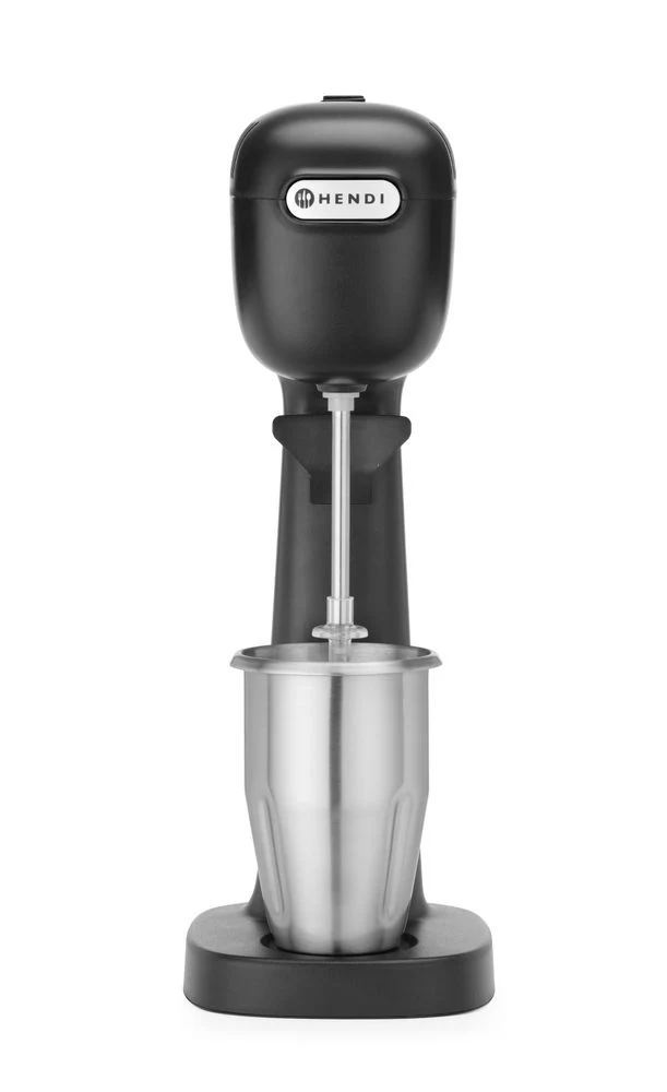 HENDI Milchshake-Mixer – designed by Robert Bronwasser – Schwarz – 230 V / 400 W – 170 × 196 × 490 mm