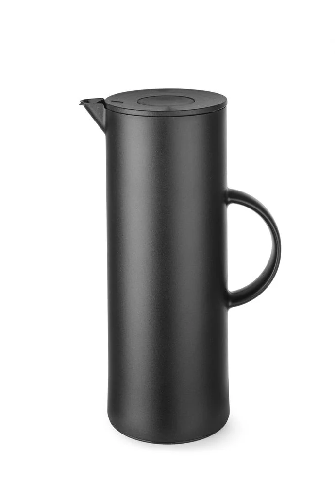 HENDI Isolierkanne – 1 l – Schwarz – Ø 110 × H 289 mm