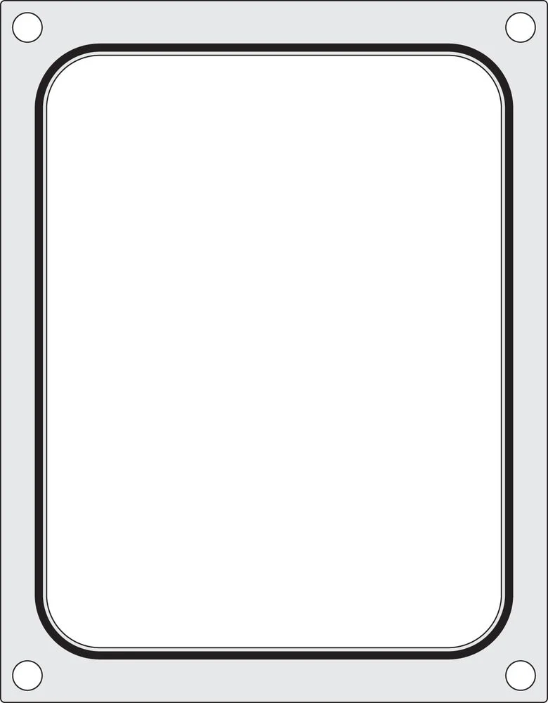 HENDI Matrize für Versiegelungsmaschine – ein Behälter (227 × 178 mm)