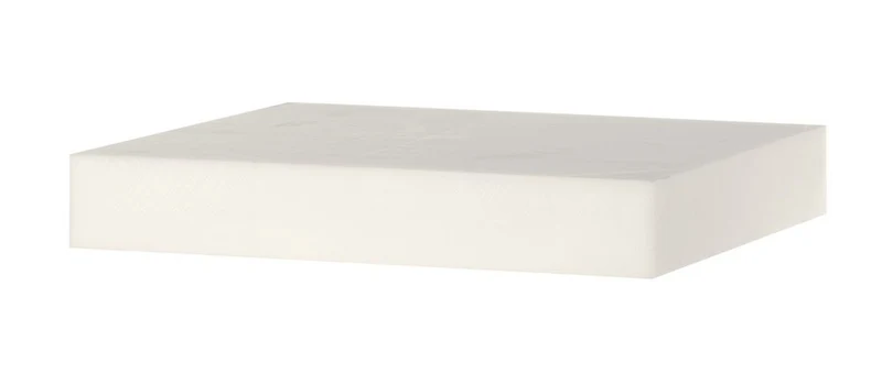 HENDI Hackblock HDPE – Weiß – 500 × 400 × 80 mm