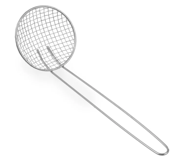 HENDI Frittierlöffel – Ø 100 × 310 mm