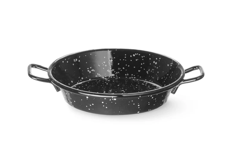 HENDI Emaillierte Pfanne – Ø 100 × H 20 mm