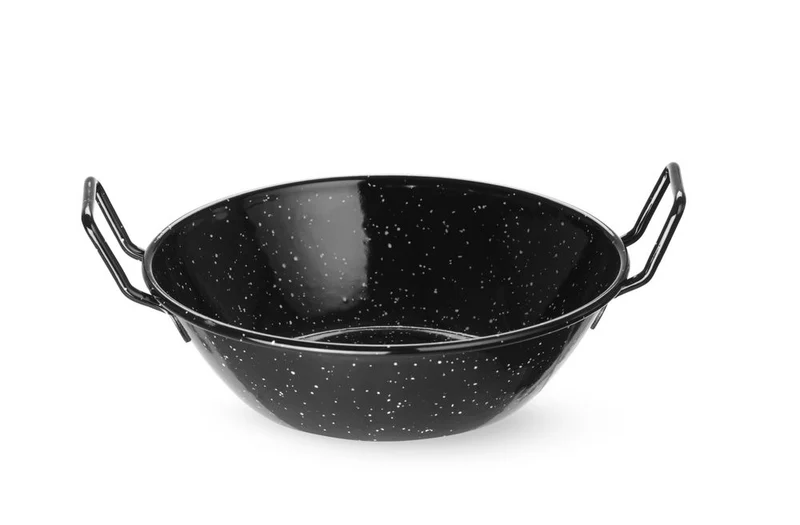 HENDI Paellaschüssel – emailliert – 0,86 l – Ø 205 × H 57 mm