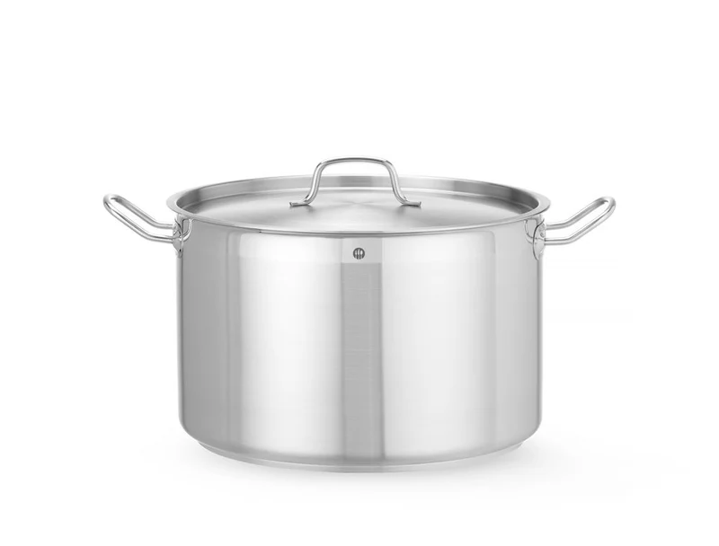 HENDI Kochtopf – mittel - mit Deckel – Profi Line – 23,2 l – Ø 360 × H 230 mm