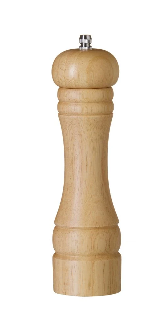 HENDI Pfeffermühle aus Holz – Holz hell – Ø 57 × H 215 mm