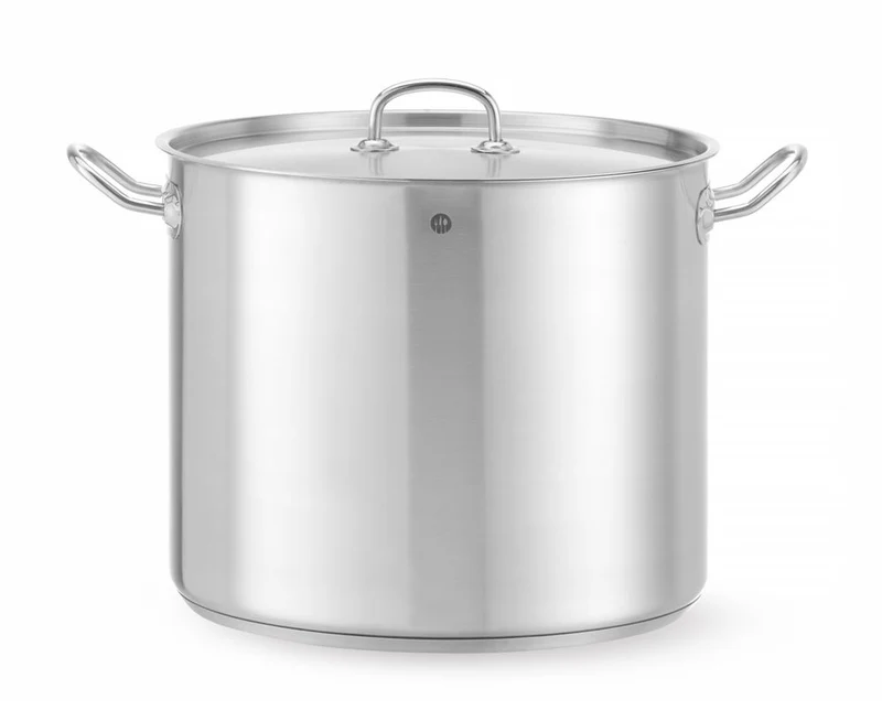 HENDI Kochtopf – hoch - mit Deckel – Kitchen Line – 21 l – Ø 320 × H 270 mm