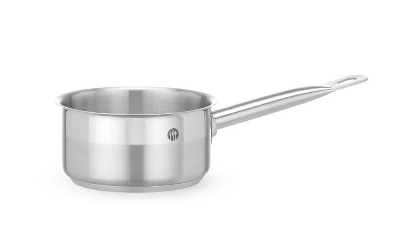 HENDI Kasserolle - ohne Deckel – Profi Line – 1 l – Ø 140 × H 70 mm