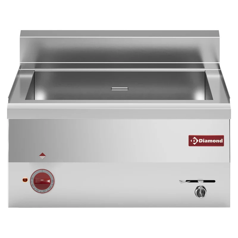 Elektro Bain-Marie, 1x GN 1/1 + 2x GN 1/4 -Top- - E60/BM6T-N