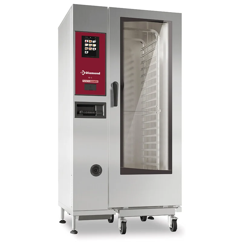 Kombidämpfer "TOUCH" mit Boiler & Konvektion 20xGN1/1+ Reinigung - SBGT/XC-20