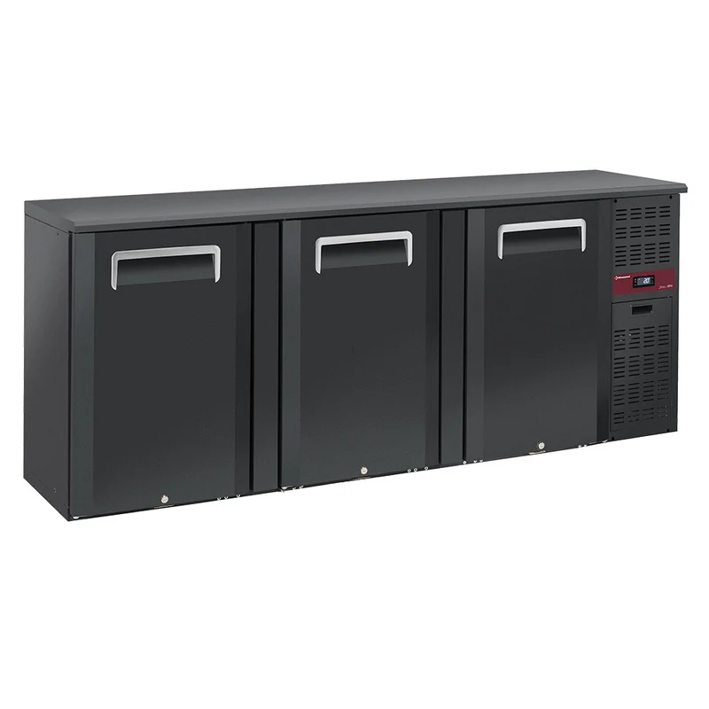 Flaschenkühlschrank 3 Türen, 500 Liter, verstellbare Füße - RLB3-3P