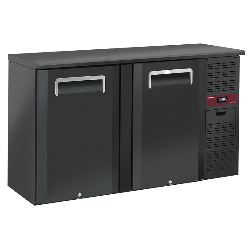 Flaschenkühlschrank 2 Türen, 320 Liter, verstellbare Füße - RLB2-2P