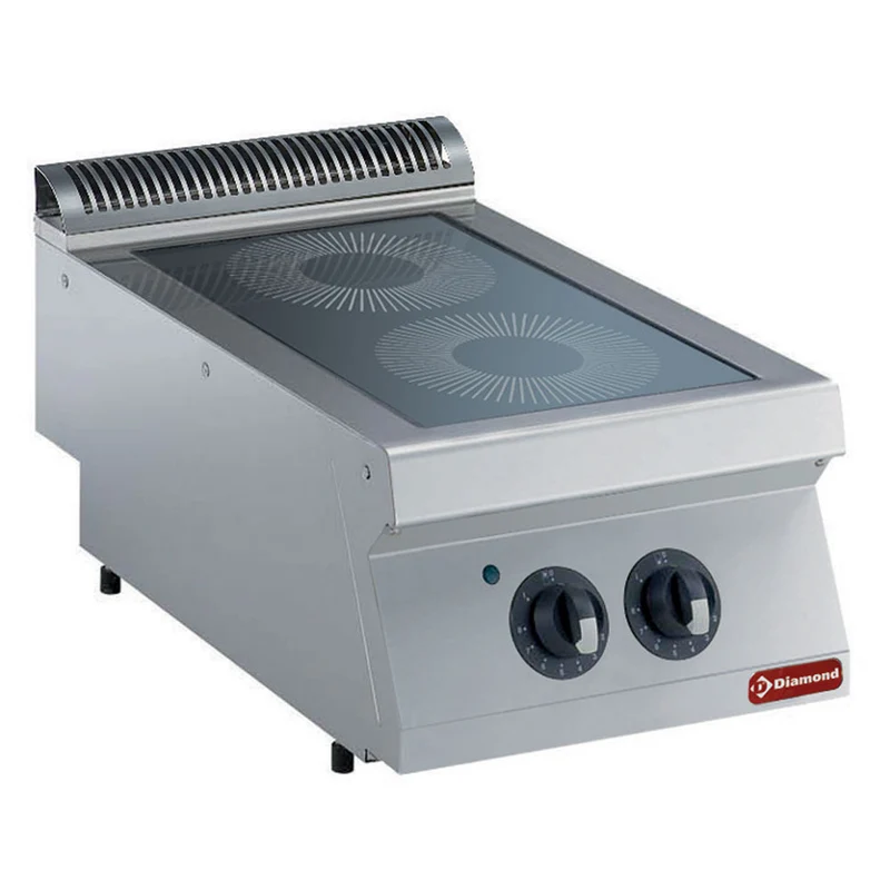Elektroherd 2 Cerankochflächen -TOP- - E17/2VC4T-230/3--N