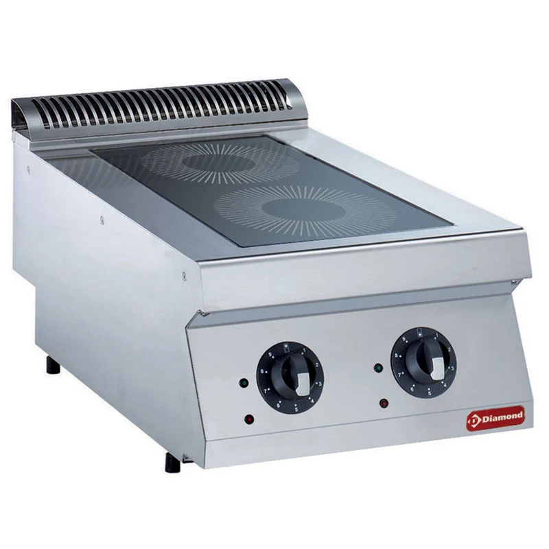 Elektroherd, 2 Induktionskochfelder -TOP- - E17/2ID4T-230/3--N