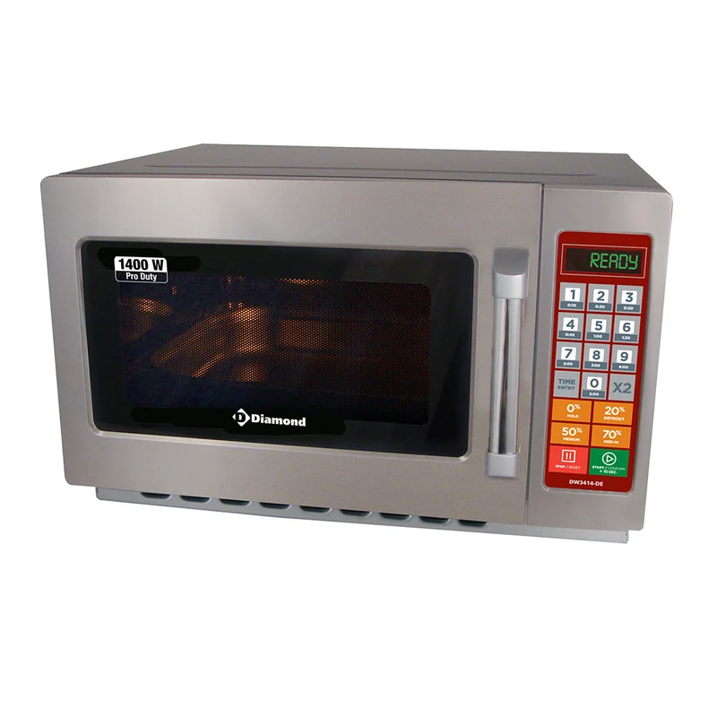 Mikrowellenofen aus inox, (GN 2/3), 1400 W. (34 Lt), digital - DW3414-DE
