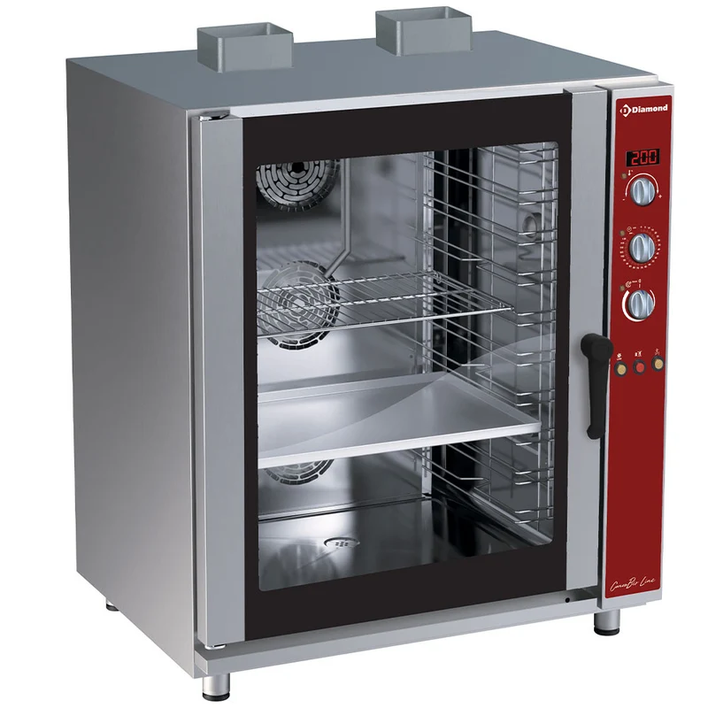 Gas Konvektionsofen 10x EN(GN) mit automatischer Befeuchtung - PFG-102/S